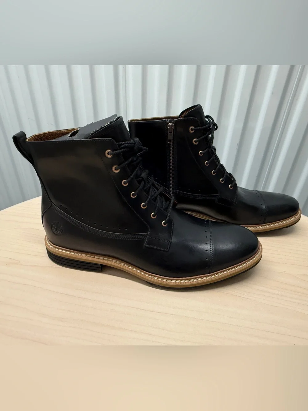 Timberland Men’s West Haven Side-Zip Black Boot, Size 13 (US)
